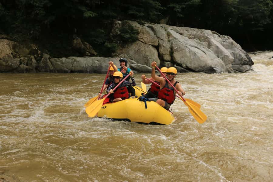 From Medellin: Rafting Experience - Private group energy: more control over your comfort