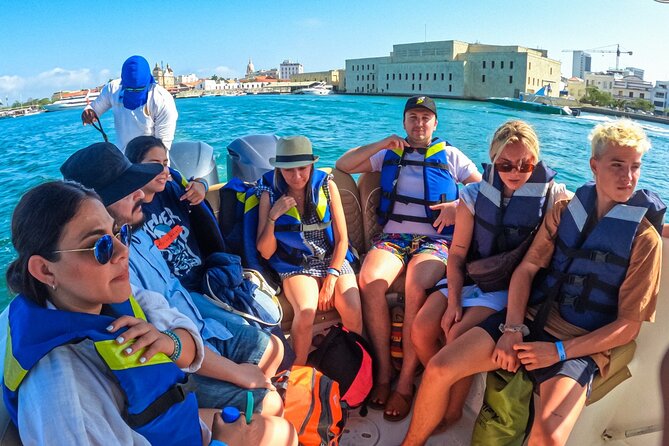Full Day Cartagena Tour of 5 Islands with Plankton Included - Pegasus dock departure and the fort views you can actually see