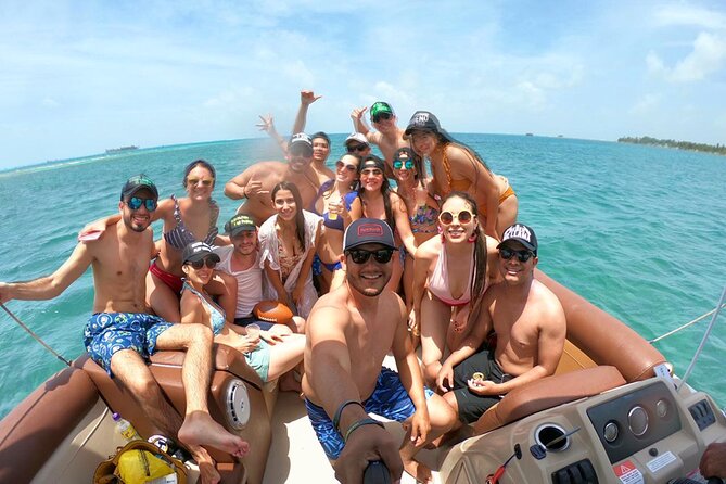 Full Day Private Pontoon Tour Around San Andrés Island - The boat vibe: sound, beer box, and a crew that keeps it pleasant