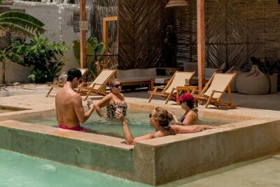 Full day visiting 5 stops 3 Beach Clubs (Rosario, Baru,T Bomba)
