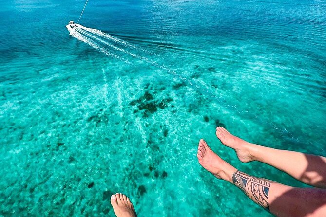 Full Parasailing Tour in San Andres Island - What you actually see over San Andres and the reef