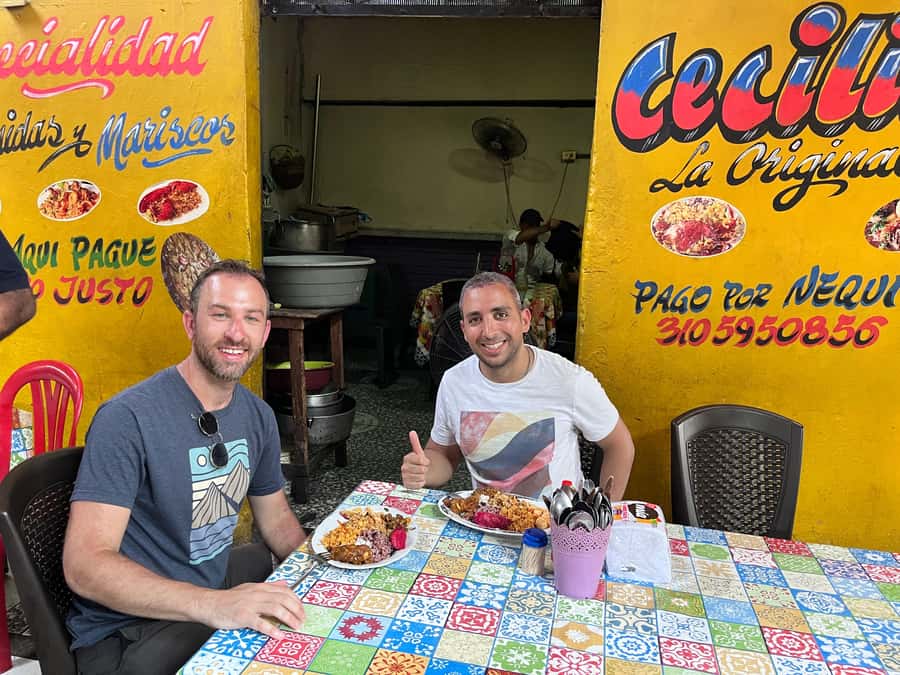 FUN BIKE RIDE WITH LUNCH AT ANTHONY BOURDAIN FAVORITE SPOT - Stop 3: Getsemaní, a neighborhood you feel on foot and bike