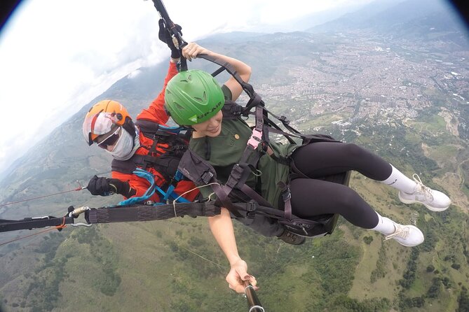 Go Paragliding in Medellín with private transporter service - Price and value: is $120 per person a fair deal?
