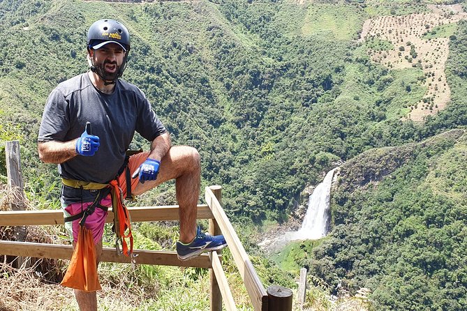 Highest Zipline and Giant Waterfall Private Tour from Medellin - Medellín to La Ceja: why this zipline-and-waterfall day works