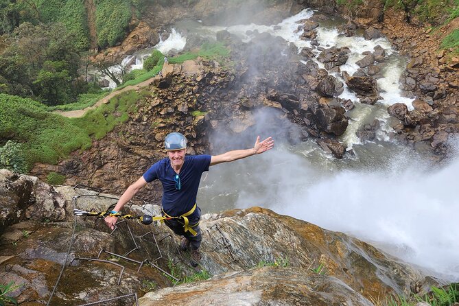 Highest Zipline + Giant Waterfall hike & climbing Private Tour - The Day’s Flow: Pickup at 8:30, Back Around 5:45