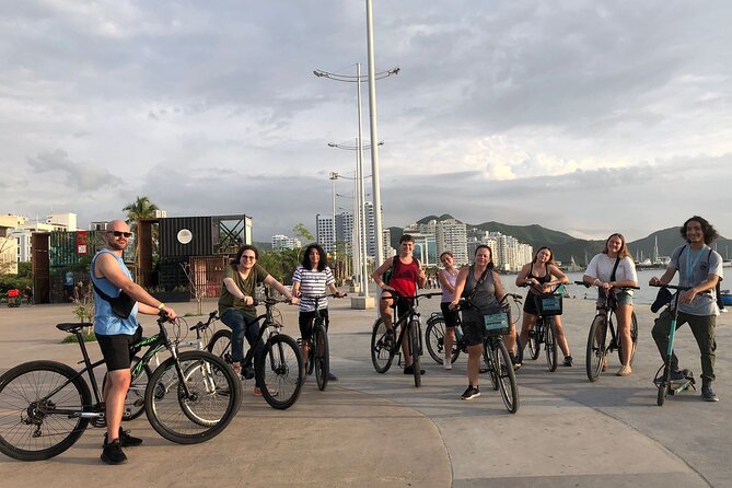 Historic Center Bike Tour - Marina Santa Marta: A Modern Contrast on the Same Route