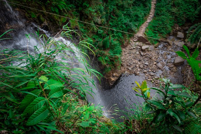 La Chorrera and Chiflon Waterfalls Private Hike Tour - Lunch near the entrance: simple local food after big effort