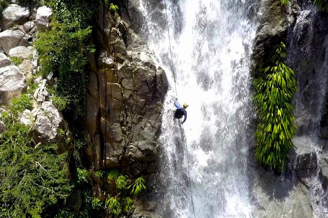 La Cuba WATERFALL RAPPELLING and La Planta GIANT NATURAL POOL from MEDELLIN - La Cuba waterfall rappelling: what you are really signing up for