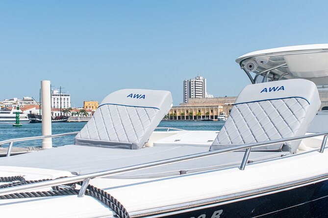 Large Boat Rental in Cartagena de Indias - The boat setup: shade, bow comfort, and rinse-off power