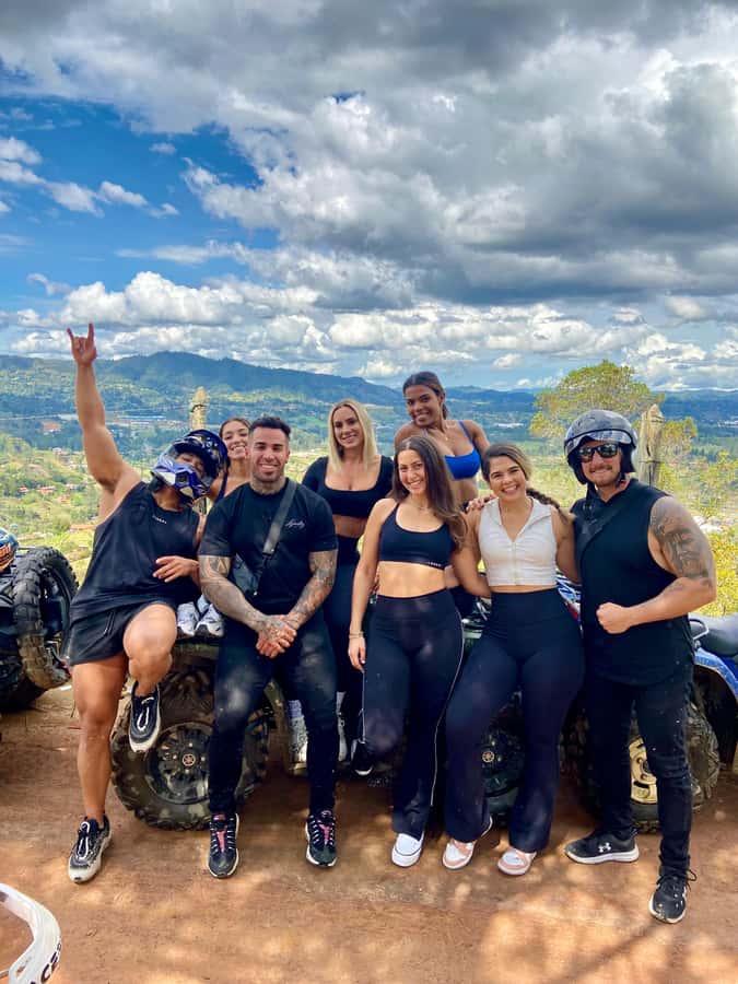 Medellin: ATV Tour 3 Mountains - The ATV ride: practice first, then 4x4 trails through the mountains