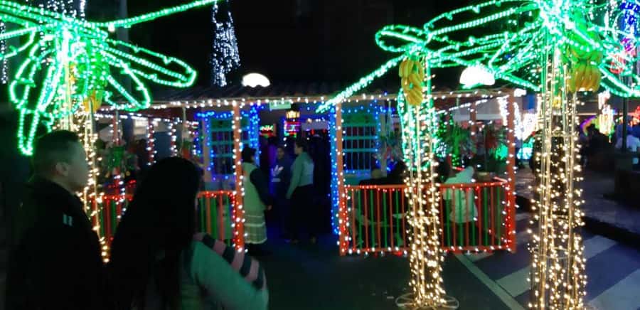 Medellin Christmas Lights Tour - Medellin River Parks: your first big look at the holiday lights