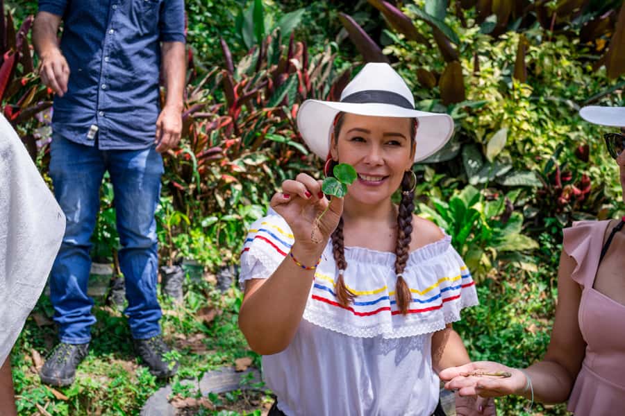 Medellin: Coffee Tour with Transport, Snacks and Tastings - Paisa dress-up, history, and the coffee picker moment