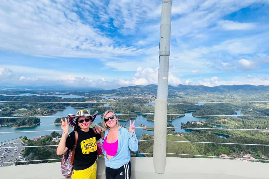 Medellin: Guatape and El Penol Rock Day Trip with Boat Ride - El Peñol Rock climb: 740 steps, big views, and real planning