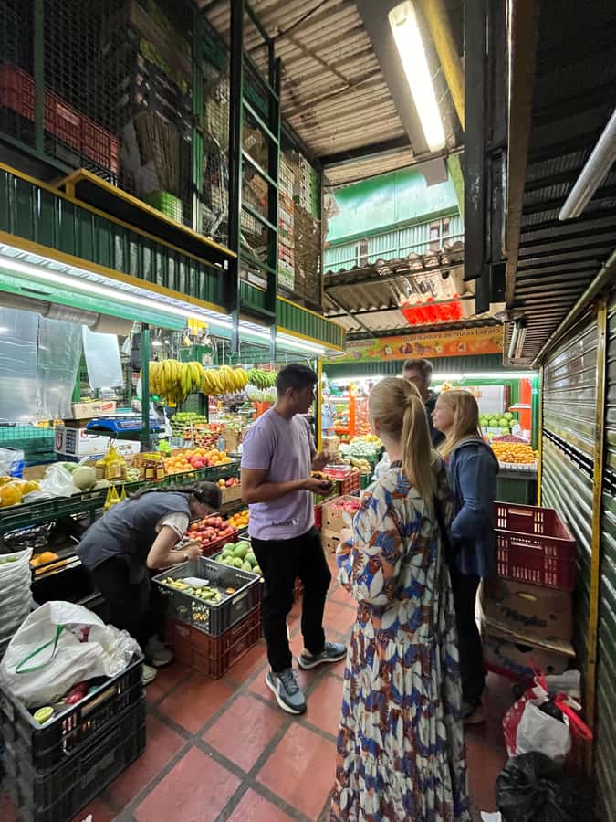 Medellín Multi-sensory Tour in the market, +15 Exotic Fruits - Price and value: why $36 can be a bargain here