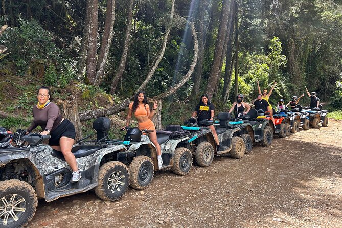 Medellin : Off-Road Adventure in ATV, Quad-Adrenalin-waterfall - Viewpoints Plus Waterfall Stops, With Real Swimming Time