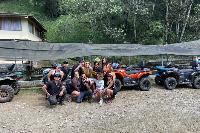 Medellin : Off-Road Adventure in ATV, Quad-Adrenalin-waterfall - Lunch, Coffee, and That “Mountain Food” Moment