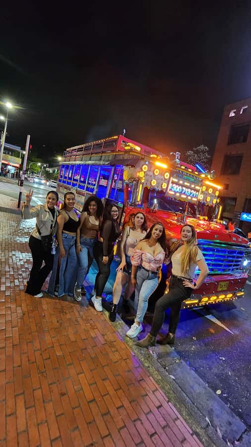 Medellin: Party Bus with DJ & Street Food Tastings - A Four-Hour Medellín Night Built Around Food, Music, and Photos