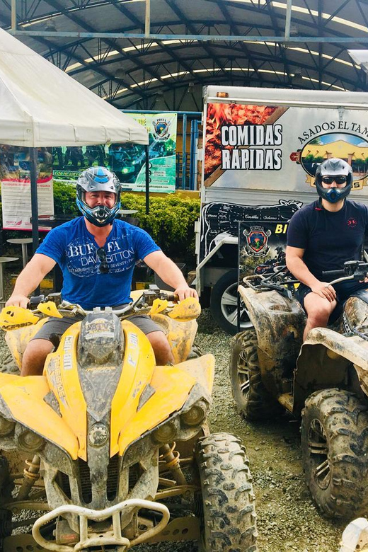 Medellin: Private ATV TOUR 1.5H - Food, drinks, and comfort details you will appreciate