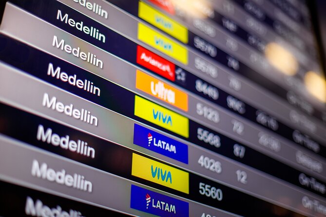 Medellín Private Transfer: José María Córdova Airport - Key takeaways before you book