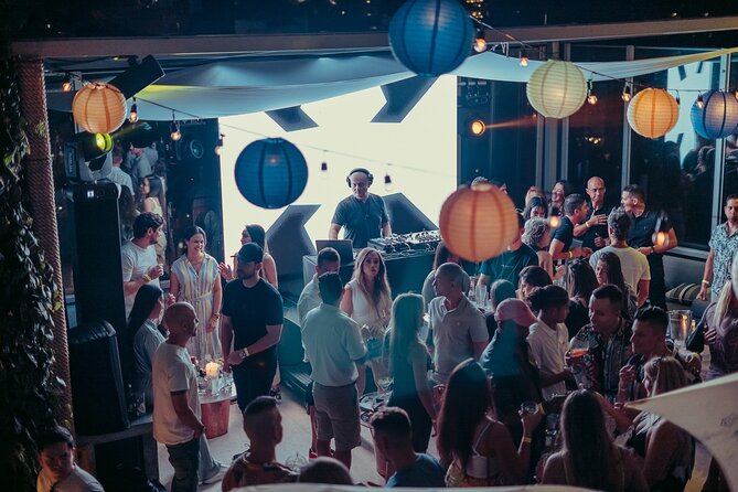 Medellin: Rooftop Bar Crawl with VIP Access & Hidden Clubs - The Click Clack Hotel Bottom Bar, 8:00 PM warm-up and easy photo ops