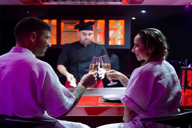 Medellín Spa: Hydrotherapy & Themed Massage with Teppanyaki - Private Teppanyaki Dinner Cooked for Your Group