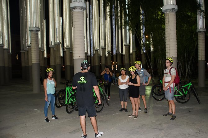 Night Bike Tour In Medellin, Typical Snacks, Beer and Spectacular Viewpoints - The route payoff: Pueblito Paisa, the night skyline moment