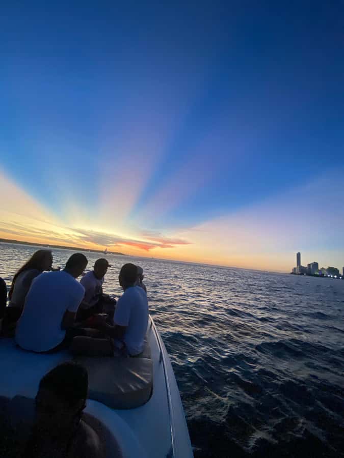 Nightlife: sunset boat party + tour of the old town - The Pegasos Pier meeting point, and how to find your group fast