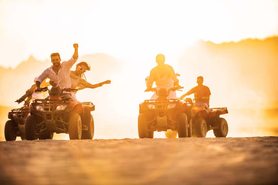 Palomino Quad Bike Tour - Pickup in Palomino, plus the 15-minute rickshaw segments