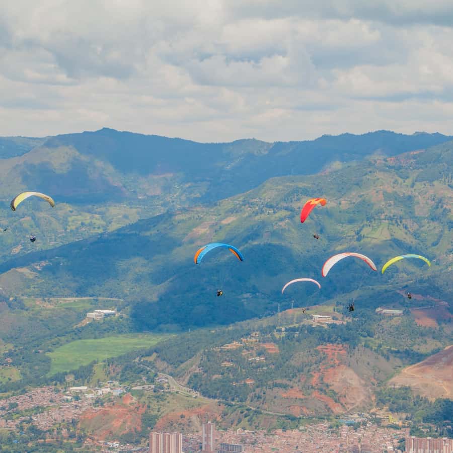 Paraglide over beautiful Medellin - Why the Views Make This Worth It (Even When You Are Not a Repeat Adrenaline Seeker)