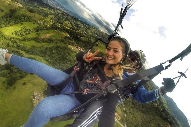Paragliding in Medellin Includes GoPro and Pick up & Drop off - The Westward Route Through San Félix and Bello