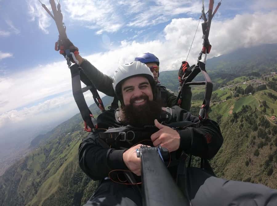 Paragliding Medellin with Transportation and free Videos - Who Should Book This Paragliding Experience