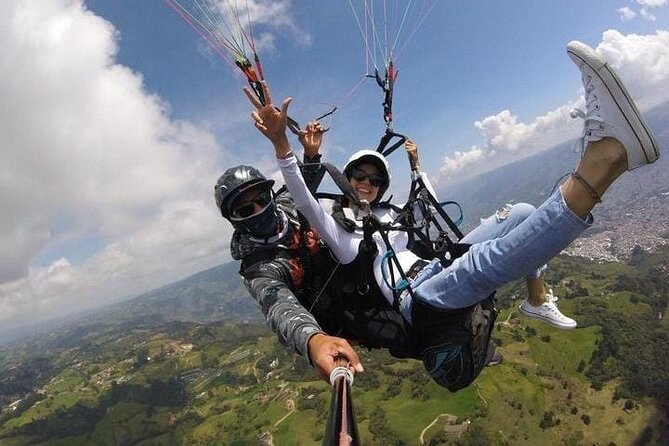 Paragliding over Medellin with HD Video and Pickup - Key Highlights You’ll Feel on This Paragliding Ride
