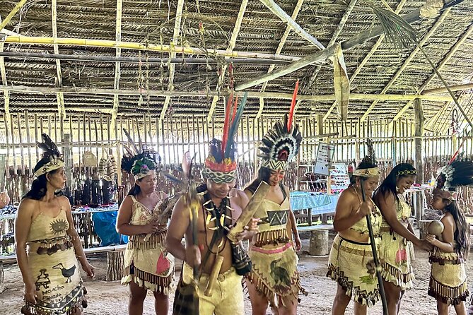Plan Immersion 5 days 4 nights Leticia Amazonas - Day 4: Puerto Nariño culture, Micos Island, Victoria Regia, and dolphin spotting when conditions allow