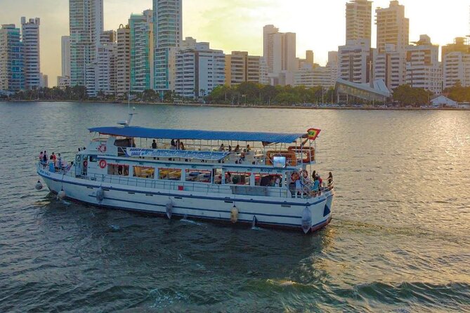 Premium Cruise Tour in Cartagena with Sunset and Open Bar - Price and what costs extra: the dock entry tax catch
