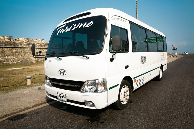 Private Airport Transfers in air conditioning buses - Drop-off in Cartagena at your requested location