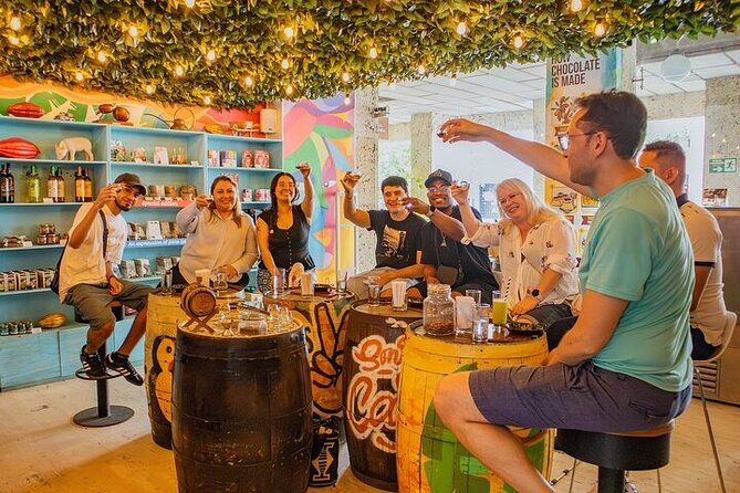 Private Colombian Rums and Chocolate Tasting in Cartagena - Walking into El Arsenal, The Rum Box 24, and the vibe of Getsemaní