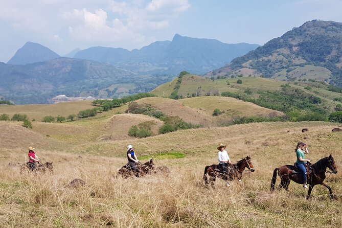 Private Horseback Riding Tour around Cattle Ranch from Medellin - Entering the ranch: horses, helmets, and safety basics