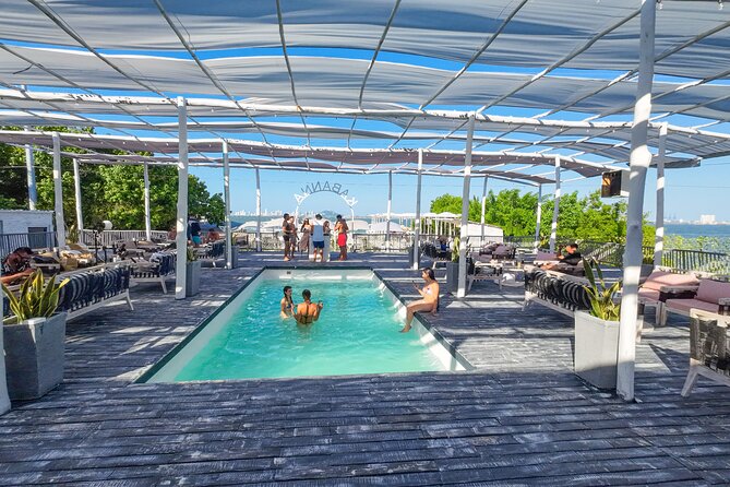 Private island Beach Club Cartagena with food : Club Kabanna - Food at Club Kabanna: Nikkei-Caribbean lunch plus bar time