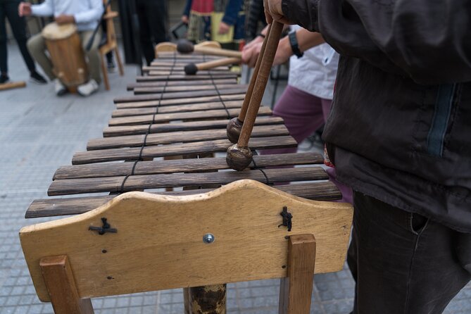 Private Marimbea Experience Play traditional Colombian music - Snacks and ancestral drinks, a food lesson with context