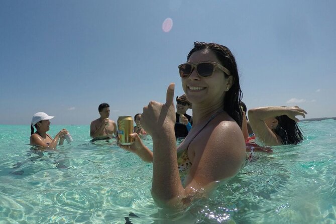 Private Pontoon Day by the Aquarium and San Andres Bay - Old Point National Park mangroves, then El Palito’s crystal-clear water