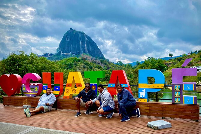 Private Tour to Guatapé with Helicopter Boat Ride and Roca Peñol - Helicopter ride to the top: short flight, huge perspective