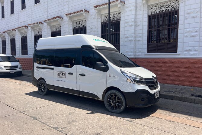 Private Transfer from hotel in cartagena to the airport - Pickup at Your Lobby, About 15 Minutes Before Your Time
