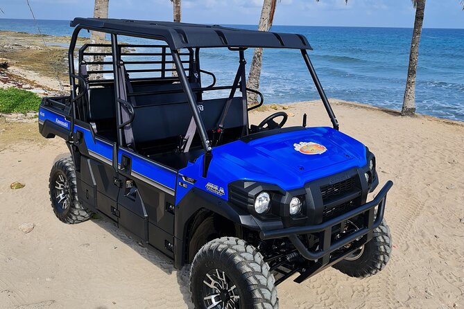 Rent The New 2025 Kawasaki Mule Pro in San Andrés - Your day from 9am start to 6pm return