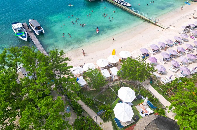 Rosario Beach Cartagena Full Day with Snorkeling - Lunch with 7 options, plus a drink, and how to handle drink promos