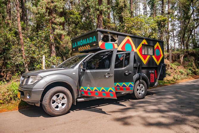 RV rental from Medellin - 24/7 solar power: running the fridge and keeping small devices alive