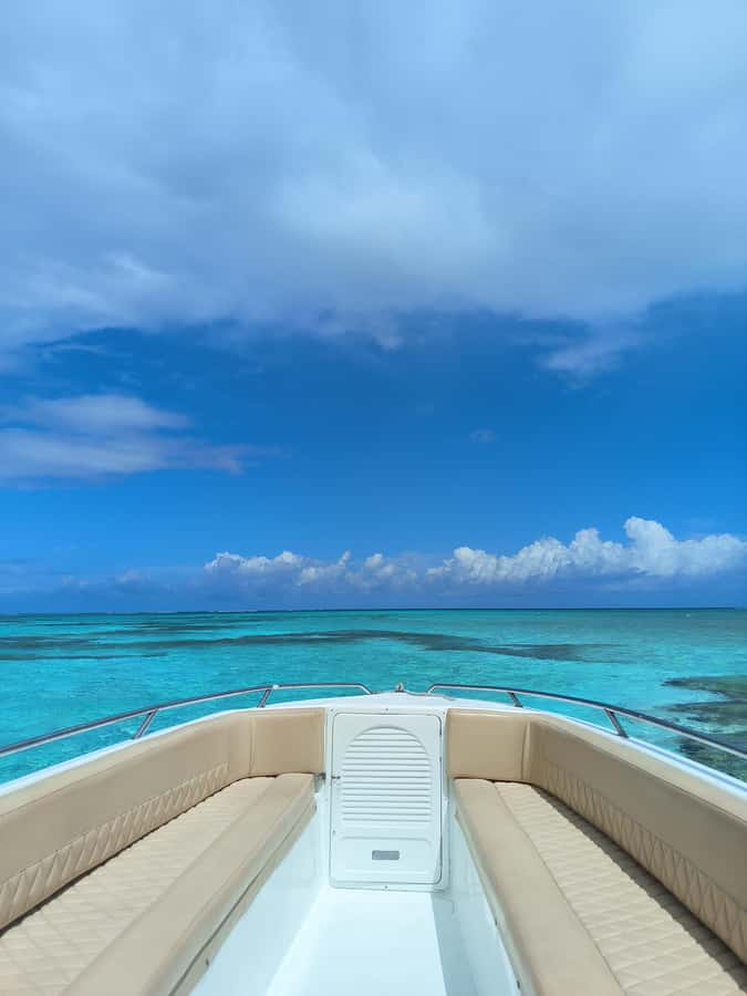 San Andres: Private San Andres Bay Tour by Luxury Speedboat - El Palito Shallows: Stars, Cucumbers, and Sea Urchins
