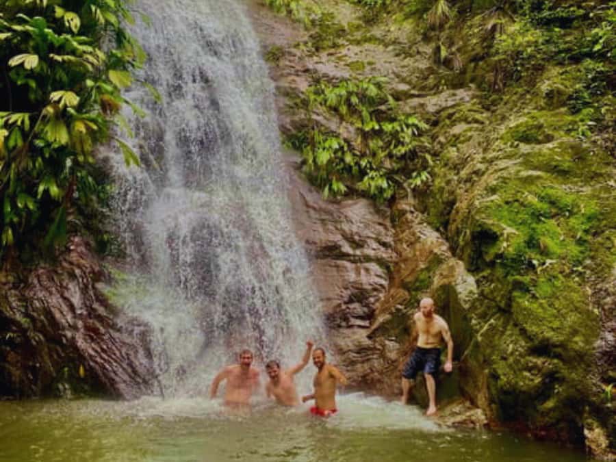 Santa Marta: Trekking in Minca Complete Waterfall Circuit - Marinka waterfalls and natural pools: the part where your legs earn the reward