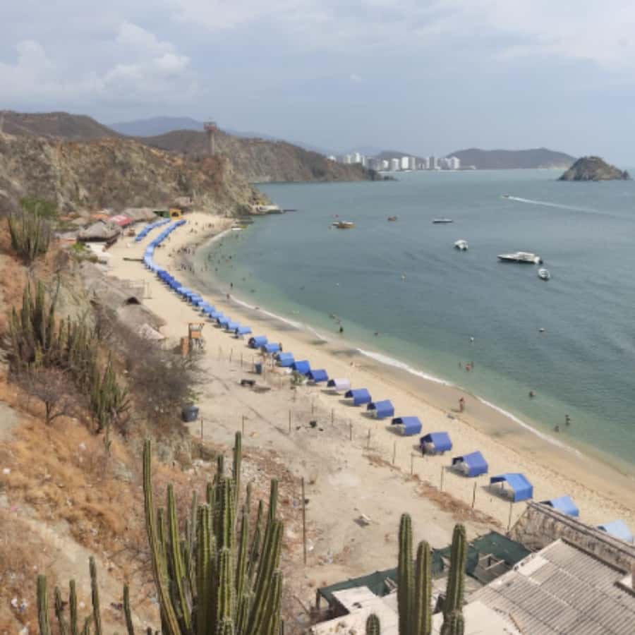 SANTAMARTA: Combo Daytour to Playa Blanca + Marine Aquarium & Lunch - Aquarium visit in Rodadero: more than a quick tank stop