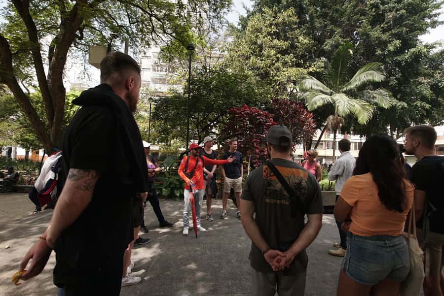 Shared Medellín Downtown Tour with Wireless Audio - The 80s and 90s chapter: honest history without getting stuck in myths