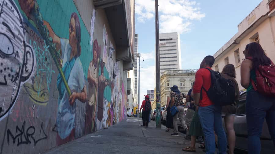 Shared Tour Cali's Salsa, Graffiti & Resistance Experience - Graffiti Monument to Victims N21: When Art Turns Into a Message